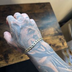 14k gold cuban link bracelet 