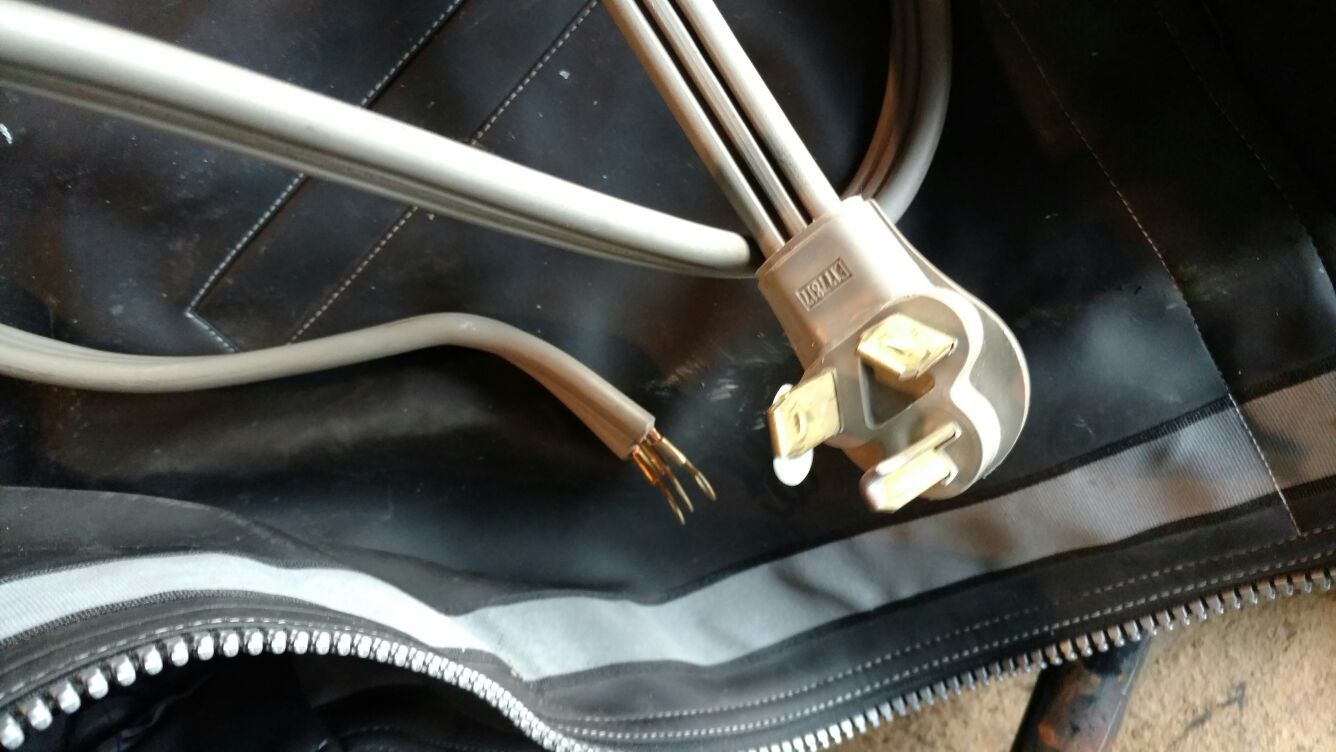 Washing machine plug