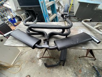 Bug Pack header a 2 sets of mufflers