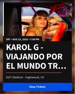 Karol G Tour