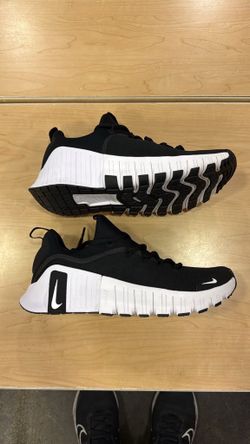 New Nike free Metcon 6 black white gym training workout shoes Women’s 10, Men’s 8.5