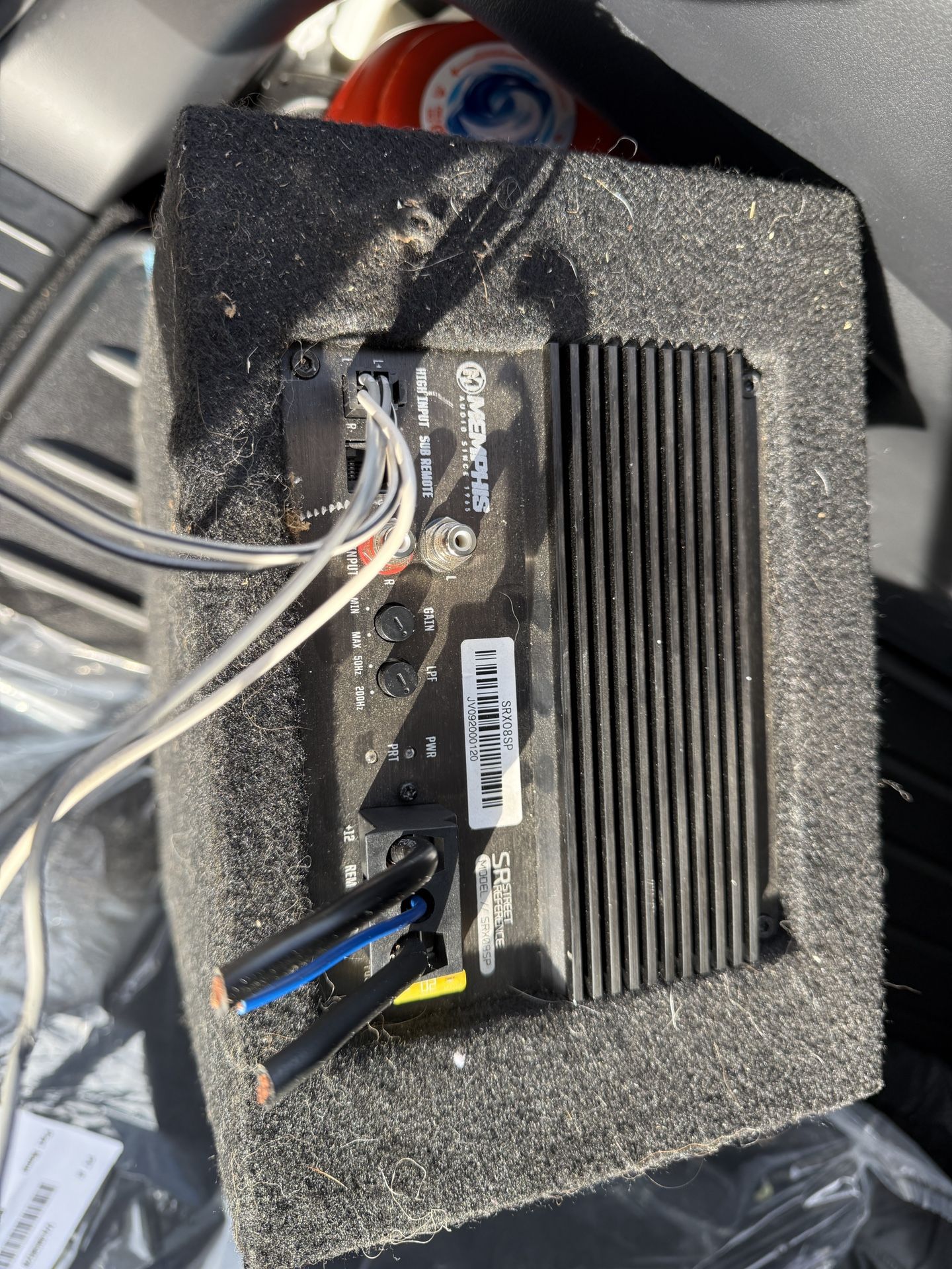 8 Inch Sub/Amp Combo