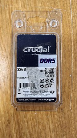 Crucial DDR5 RAM