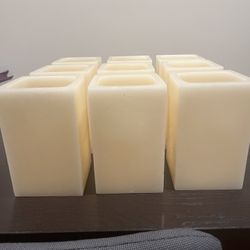 10 Wax Luminaries (Wedding/Event Centerpieces)