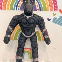 Marvel AVENGER BLACK PANTHER SOFT DOLL - 14 INCH