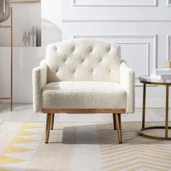 New in box Modern Accent Chair, Upholstered Single Sofa Arm Chair