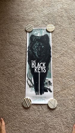 Black Keys concert poster