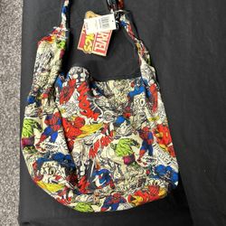 Marvel Collage Hobo Bag