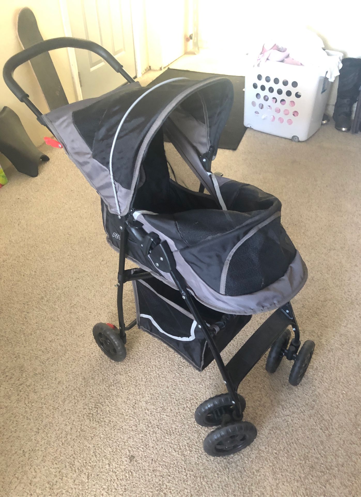 Dog stroller...semi new