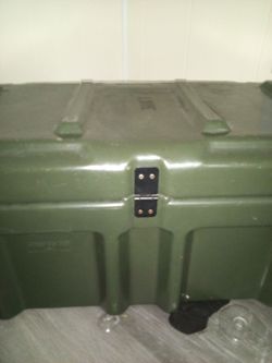 Real military footlocker
