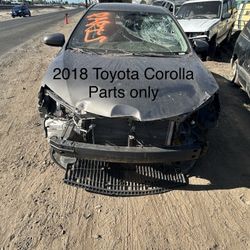 2018 Toyota Corolla, Parts Only