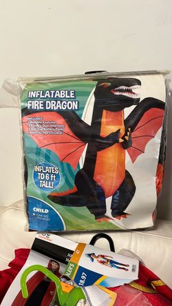 Inflatable fire Dragon