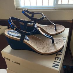 Anne Klein Akitalia Navy Shoes Heels