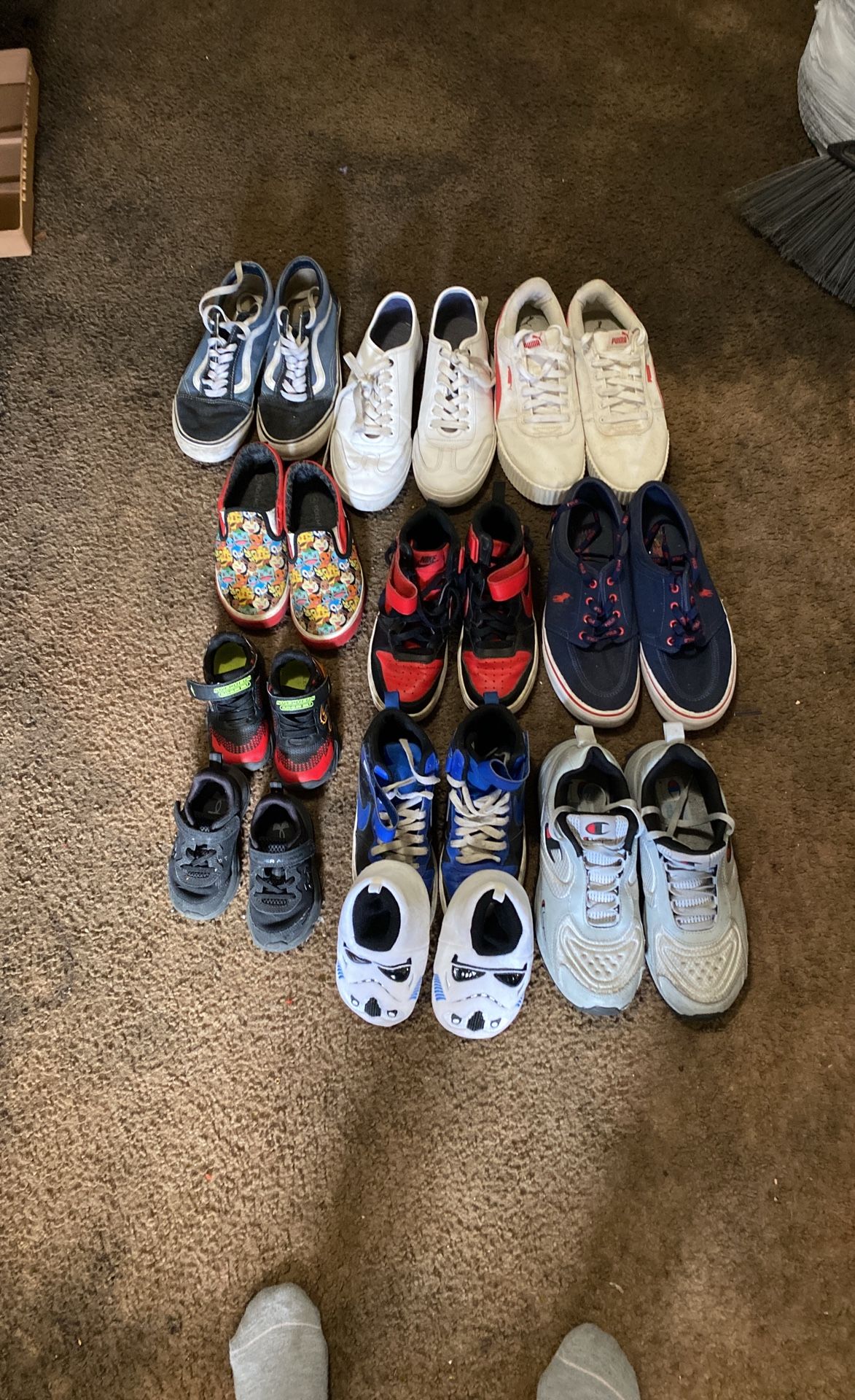 Multiple Shoes