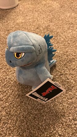 Godzilla Blue Plush Stuffed Toy