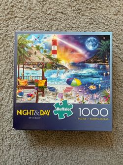 Jigsaw puzzle LIFE’S A BEACH Buffalo NO MISSING PIECES