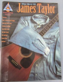 The Best of James Taylor Guitar Notes & Tab - 9 Songs