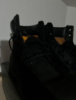 Black Timberland Boots