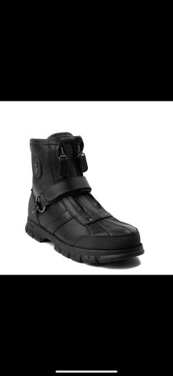 Men’s leather polo boots