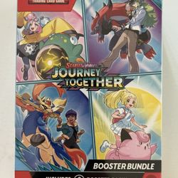 Pokemon Scarlet Violet Journey Together Booster Bundle