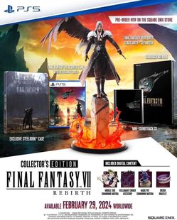 Final Fantasy VII Rebirth Collector's Edition PS5