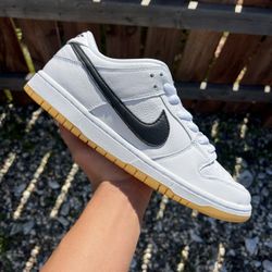 Nike SB Dunk Low White Gum (Size 8.5, 9, 10.5, 11, 11.5)