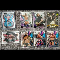 WWE N WWF legendary champions 8 card lot.