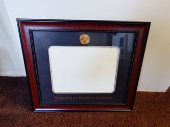 University of Southern California Diploma Frame - Archival Grade Storage and UV Protective Glass