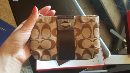 Coach wristlet
