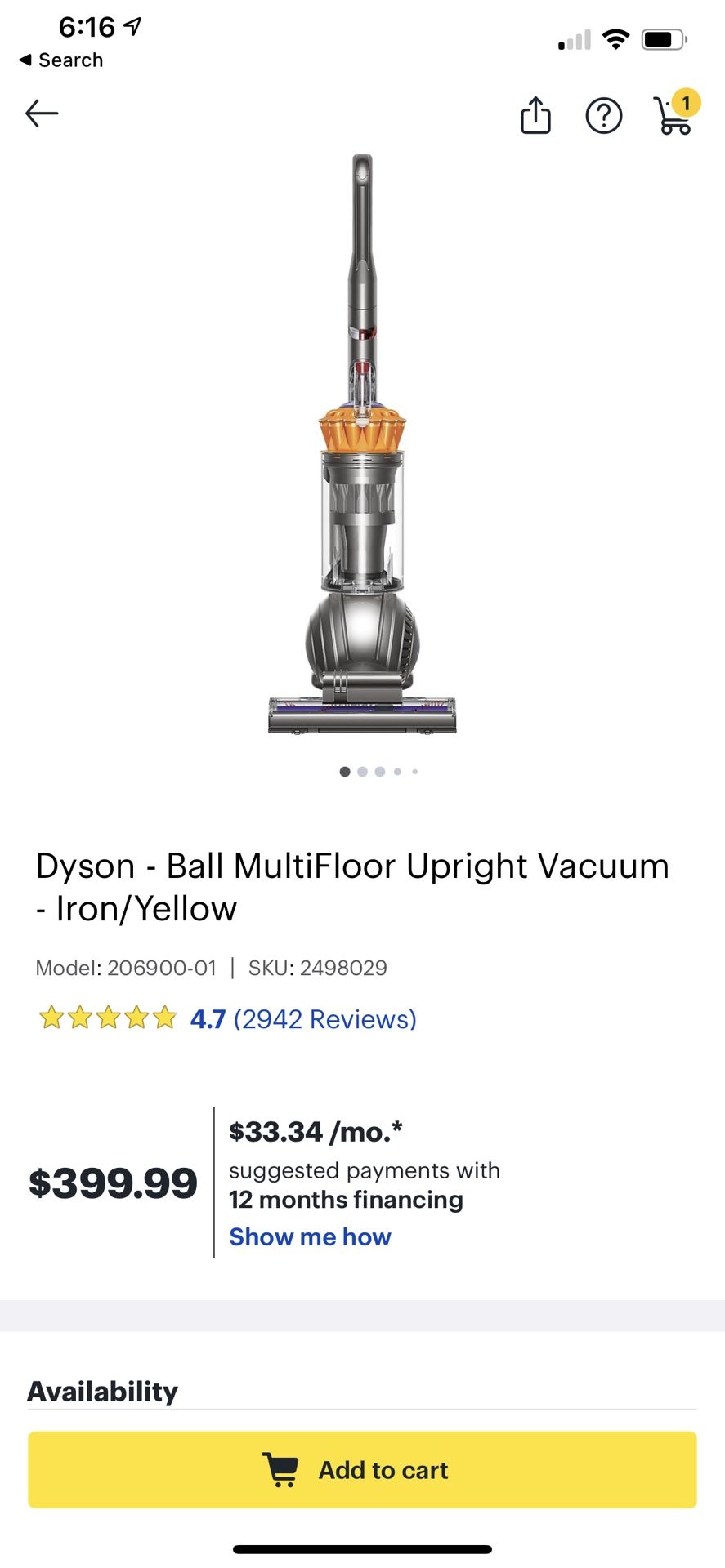 Dyson ball multifloor+