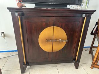 Pier 1 Imports Asian-style media cabinet