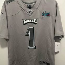 Nike Philadelphia Eagles Jalen Hurts Super Bowl LVII Atmosphere Jersey 2XL