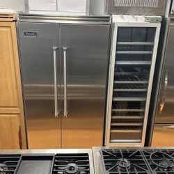 VIKING REFRIGERATOR 42” INCH SIDE BY SIDE 