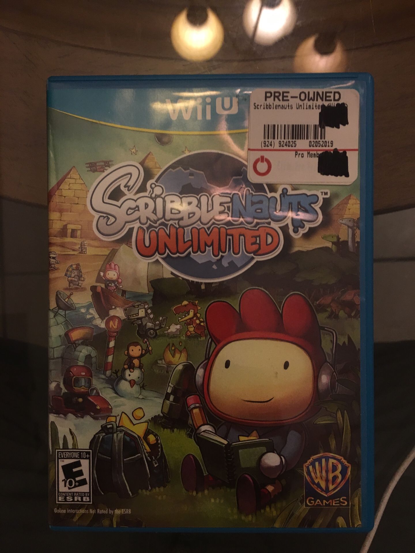 Nintendo Wii U scribble nauts unlimited