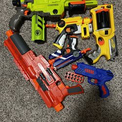 21 Nerf Guns