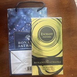 Enchant Pour Femme Bonanza Satrangi Eau de Parfum Perfume 85 ml 3.4 Oz NIB. Orig