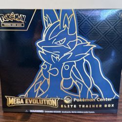 Mega Evolution Pokemon Center Elite Trainer Box (Exclusive) [Mega Lucario] 