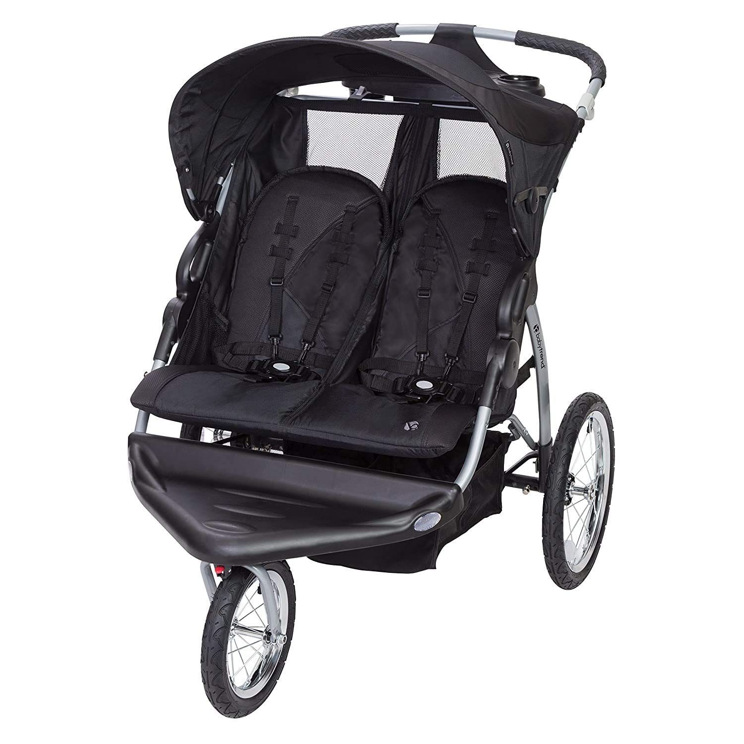 New! Baby Trend Expedition Double Jogger Stroller, Griffin - $5 West Valley Delivery (#1948)