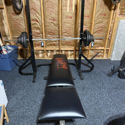 Gym Equipment Bench Press/Squat Rack