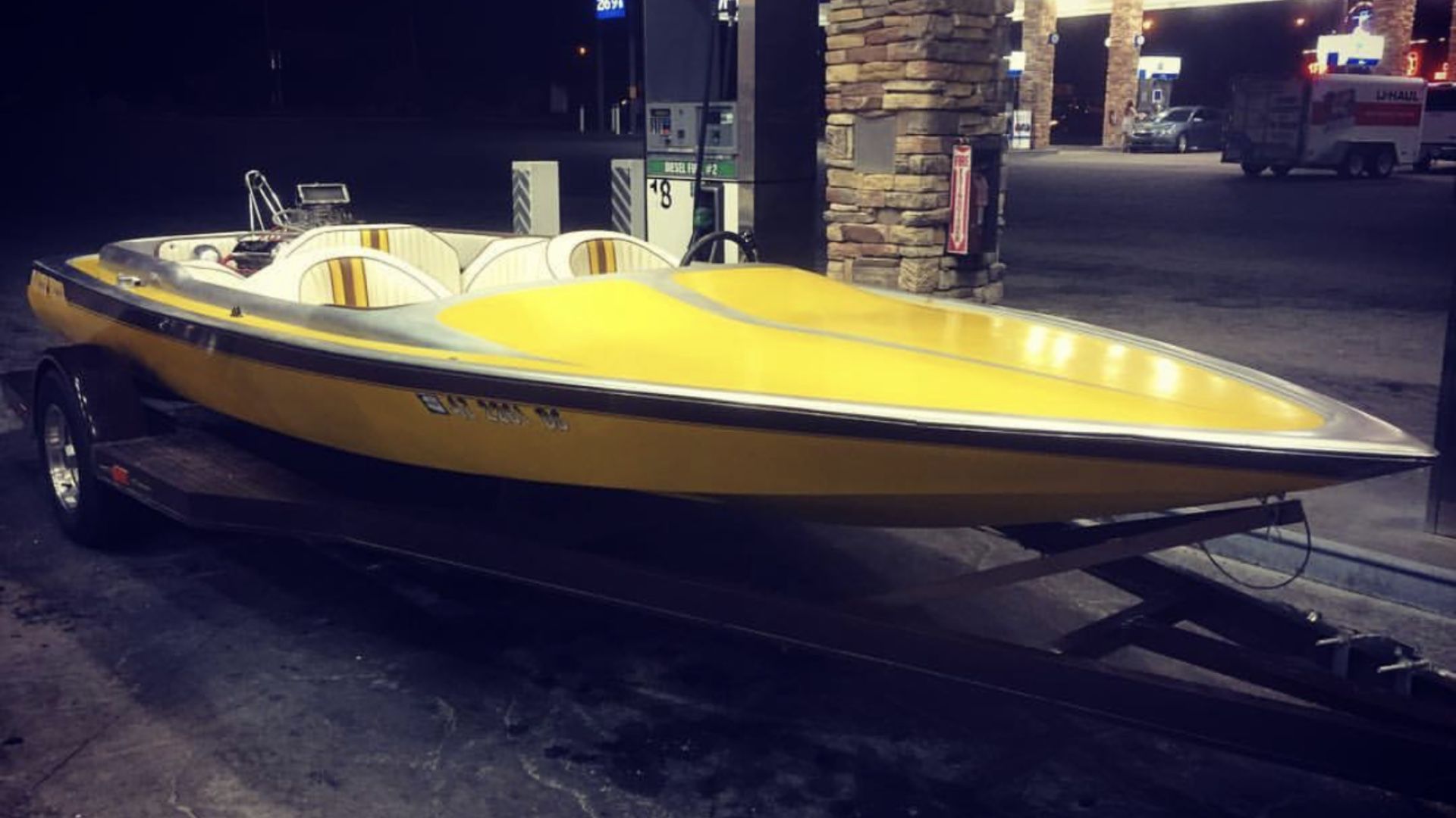 1972 kona jet boat big block