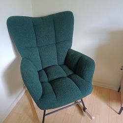 Brand New Green Nursery Rocking Chair