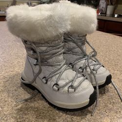 Girls Bear paw Snow Boots