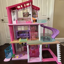 Barbie Dream House With Accessories LIKE NEW!!