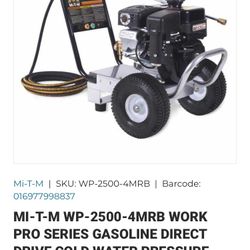 Mi-t-m Pressure Washer