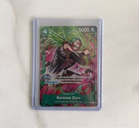 ZORO TREASURE RARE ONE PIECE OP