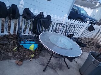 Patio Table with 4 Chairs