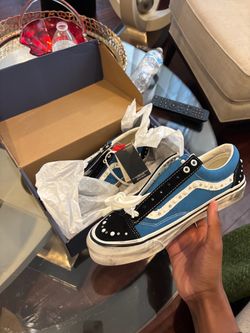 Brand New Vans Old Skool 36 Pearlized Blue