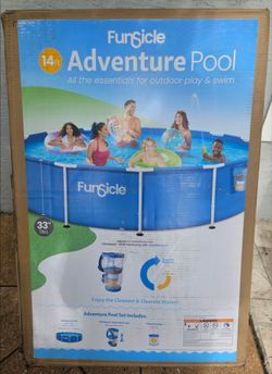 New pool 14×33 new never opened