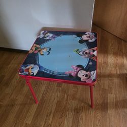 Mickey Mouse Toddler Table( No Chair).