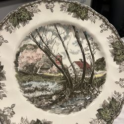 Vintage art plates